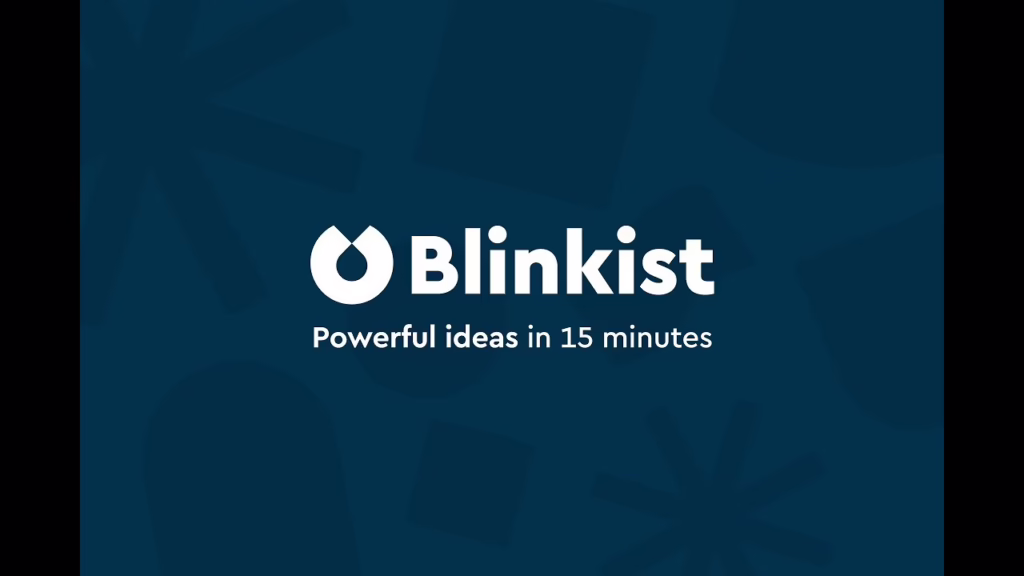 Blinkist black Blinkist black